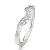 Thumbnail Image 4 of J'Lure Lab-Grown Diamond Scalloped Wedding Band 1/5 ct tw 18K White Gold
