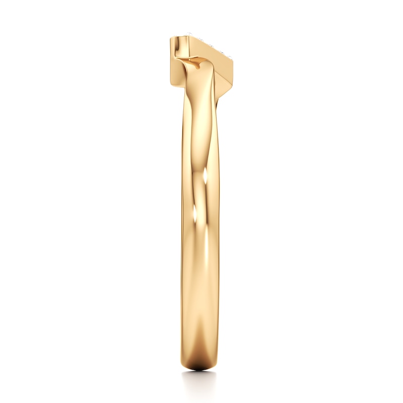 Main Image 3 of J'Lure Lab-Grown Diamond Wedding Band 1/15 ct tw 18K Yellow Gold