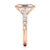 Thumbnail Image 3 of J'Lure Lozenge Step-Cut Lab-Grown Diamond Engagement Ring 2 ct tw 18K Rose Gold