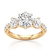 Thumbnail Image 1 of J'Lure Octagon Brilliant-Cut Lab-Grown Diamond Engagement Ring 3-1/2 ct tw 18K Yellow Gold