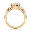 Thumbnail Image 2 of J'Lure Octagon Brilliant-Cut Lab-Grown Diamond Engagement Ring 3-1/2 ct tw 18K Yellow Gold