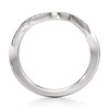Thumbnail Image 2 of J'Lure Lab-Grown Diamond Contour Wedding Band 1/6 ct tw 18K White Gold