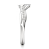 Thumbnail Image 3 of J'Lure Lab-Grown Diamond Contour Wedding Band 1/6 ct tw 18K White Gold