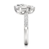 Thumbnail Image 3 of J'Lure Pentagon Brilliant-Cut Two-Stone Lab-Grown Diamond Engagement Ring 3-1/3 ct tw 18K White Gold