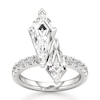 Thumbnail Image 1 of J'Lure Kite Step-Cut Two-Stone Lab-Grown Diamond Engagement Ring 4-3/4 ct tw 18K White Gold