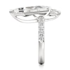 Thumbnail Image 3 of J'Lure Kite Step-Cut Two-Stone Lab-Grown Diamond Engagement Ring 4-3/4 ct tw 18K White Gold