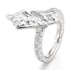 Thumbnail Image 4 of J'Lure Kite Step-Cut Two-Stone Lab-Grown Diamond Engagement Ring 4-3/4 ct tw 18K White Gold