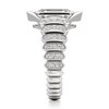 Thumbnail Image 3 of J'Lure Hexagon Portrait-Cut Lab-Grown Diamond Engagement Ring 3-3/8 ct tw 18K White Gold