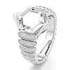 Thumbnail Image 4 of J'Lure Hexagon Portrait-Cut Lab-Grown Diamond Engagement Ring 3-3/8 ct tw 18K White Gold