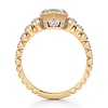 Thumbnail Image 2 of J'Lure Hexagon Step-Cut Lab-Grown Diamond Engagement Ring 2-3/8 ct tw 18K Yellow Gold