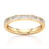 Thumbnail Image 1 of J'Lure Baguette & Round-Cut Lab-Grown Diamond Wedding Band 3/8 ct tw 18K Yellow Gold