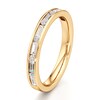 Thumbnail Image 4 of J'Lure Baguette & Round-Cut Lab-Grown Diamond Wedding Band 3/8 ct tw 18K Yellow Gold