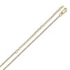 Thumbnail Image 3 of Diamond Accent Script Nameplate Necklace 10K Yellow Gold 18"