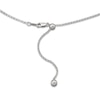 Thumbnail Image 2 of Adjustable Rolo Chain Necklace 1.7mm Solid Sterling Silver 24"