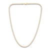 Thumbnail Image 1 of Popcorn Chain Necklace 3.3mm Semi-Solid 14K Two-Tone Gold 20"