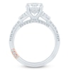 Thumbnail Image 4 of Pnina Tornai Round-Cut Lab-Grown Diamond Engagement Ring 2-1/5 ct tw 14K White Gold