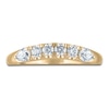 Thumbnail Image 3 of Vera Wang VOW Round-Cut & Pear-Shaped Lab-Grown Diamond Wedding Band 1/2 ct tw 14K Yellow Gold
