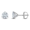 Thumbnail Image 1 of Round-Cut Lab-Grown Diamond Solitaire Stud Earrings 1-1/2 ct tw 18K White Gold (VS2/F)