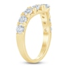 Thumbnail Image 2 of Lab-Grown Diamond Graduated Chevron Anniversary Ring 1-1/2 ct tw 14K Yellow Gold