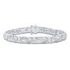 Thumbnail Image 1 of Men's Diamond Pavé Link Bracelet 1/2 ct tw Sterling Silver 8.5"