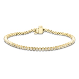 Diamond Tennis Bracelet 1 ct tw 14K Yellow Gold 7.25"