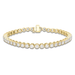 Diamond Tennis Bracelet 7 ct tw 14K Yellow Gold 7.25"