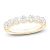 Thumbnail Image 1 of Lab-Grown Diamond Seven-Stone Anniversary Ring 1-1/3 ct tw 14K Yellow Gold