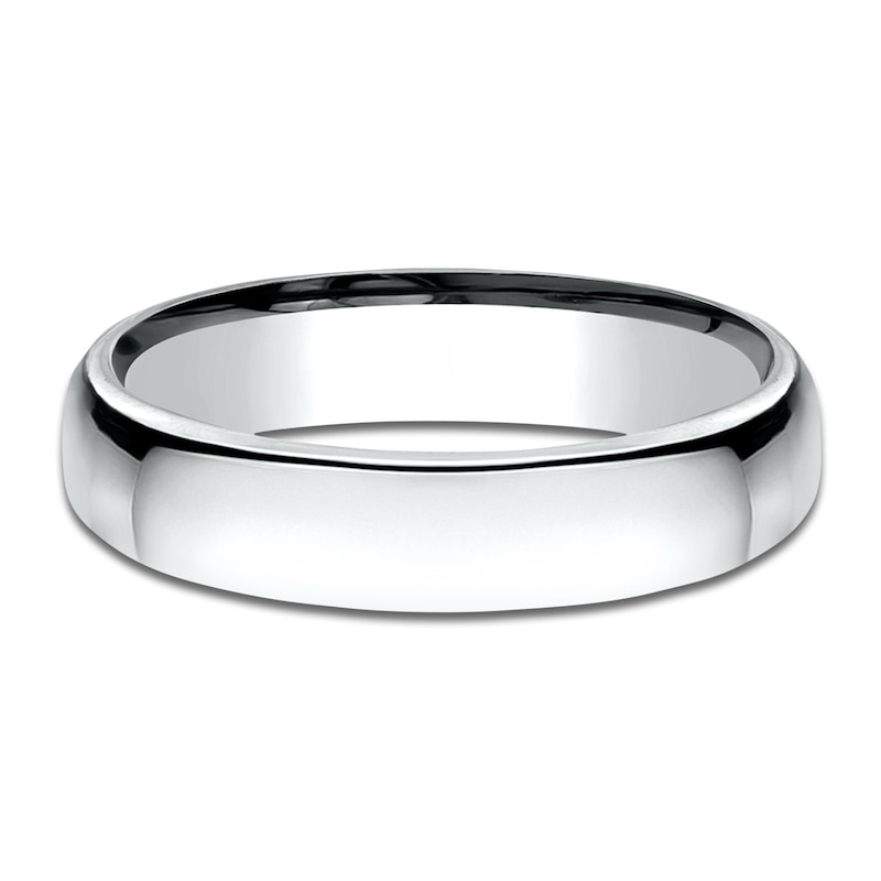Main Image 3 of Wedding Band 10K White Gold 4.5mm