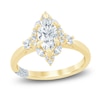 Thumbnail Image 1 of Pnina Tornai Marquise-Cut Diamond Halo Engagement Ring 1 ct tw 14K Yellow Gold