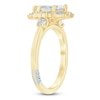 Thumbnail Image 2 of Pnina Tornai Marquise-Cut Diamond Halo Engagement Ring 1 ct tw 14K Yellow Gold