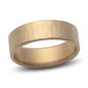 Thumbnail Image 1 of Men's Hammered Matte Wedding Band 14K Yellow Gold 7mm
