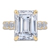 Thumbnail Image 3 of Radiant-Cut Lab-Grown Diamond Engagement Ring 10 ct tw 14K Yellow Gold
