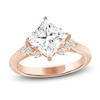 Thumbnail Image 1 of Princess-Cut Lab-Grown Diamond Engagement Ring 2-1/6 ct tw 14K Rose Gold