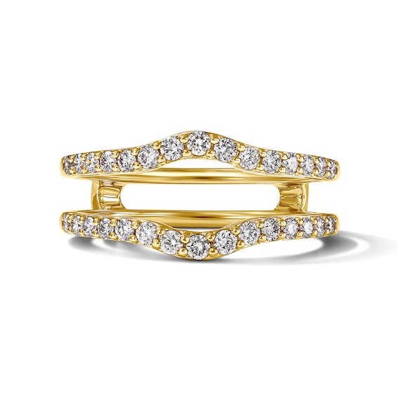 Chosen Diamond Anniversary Enhancer Band 1/2 ct tw Round 14K Yellow Gold