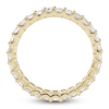 Thumbnail Image 4 of Emerald-Cut Lab-Grown Diamond Eternity Band 2 to 2-3/8 ct tw 14K Yellow Gold