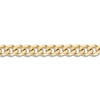 Thumbnail Image 3 of Cuban Curb Chain Necklace & Bracelet Set 8mm Yellow Ion-Plated Solid Stainless Steel