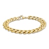 Thumbnail Image 6 of Cuban Curb Chain Necklace & Bracelet Set 8mm Yellow Ion-Plated Solid Stainless Steel
