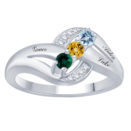Mother's Family Birthstone Ring