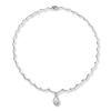 Thumbnail Image 2 of Diamond Necklace 1 carat tw 14K White Gold