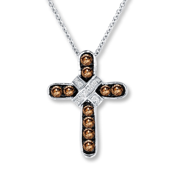 Levian cross necklace Clearance