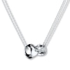 Thumbnail Image 1 of Di Modolo Necklace 1/4 ct tw Diamonds Sterling Silver