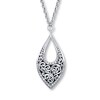 Thumbnail Image 1 of Lois Hill Necklace 3/8 ct tw Diamonds Sterling Silver