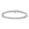 Thumbnail Image 1 of Diamond Tennis Bracelet 3 ct tw Round 18K White Gold