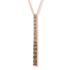 Thumbnail Image 1 of Le Vian Chocolate Ombre Necklace 5/8 ct tw Diamonds 14K Gold