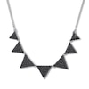 Thumbnail Image 1 of Black Diamond Necklace 1-1/2 carat tw 10K White Gold
