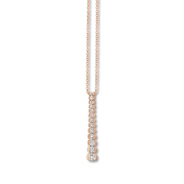 Le Vian Diamond Necklace 5/8 carat tw 14K Strawberry Gold