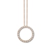 Thumbnail Image 0 of Le Vian Diamond Circle Necklace 1-1/3 ct tw 14K Strawberry Gold