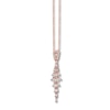 Thumbnail Image 1 of Le Vian Diamond Necklace 1/2 ct tw Baguette/Round 14K Gold