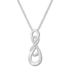 Thumbnail Image 0 of Diamond Infinity Necklace 1/10 carat tw Sterling Silver