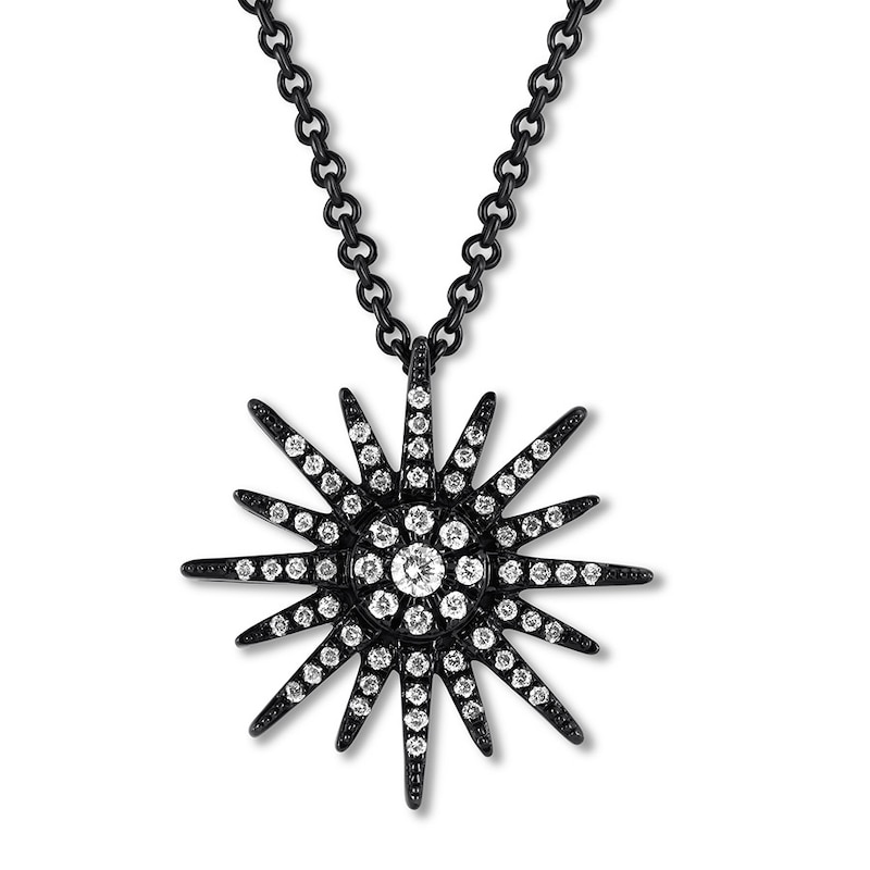 House of Virtruve Necklace 1/3 ct tw Diamonds Sterling Silver